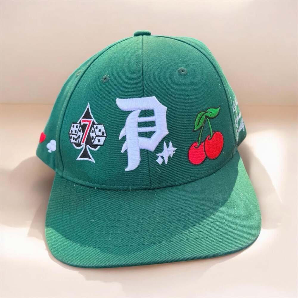 Primitive Skateboarding Winner Snapback Hat Green